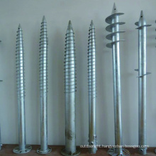 Different size Solar Ground Screw Anchor for Foundation